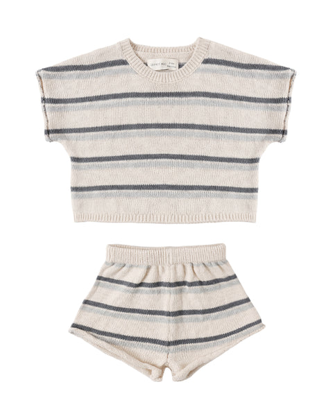 relaxed summer knit set