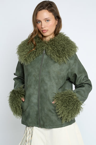 frosted jacket