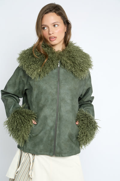 frosted jacket