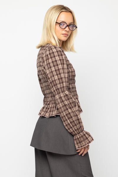 lure puff sleeve top