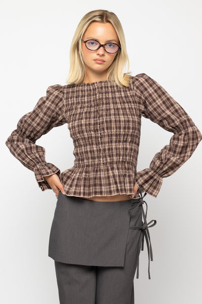 lure puff sleeve top