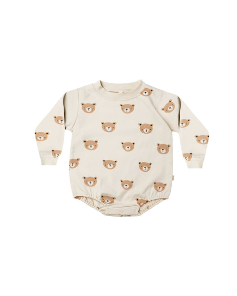 teddy bubble romper