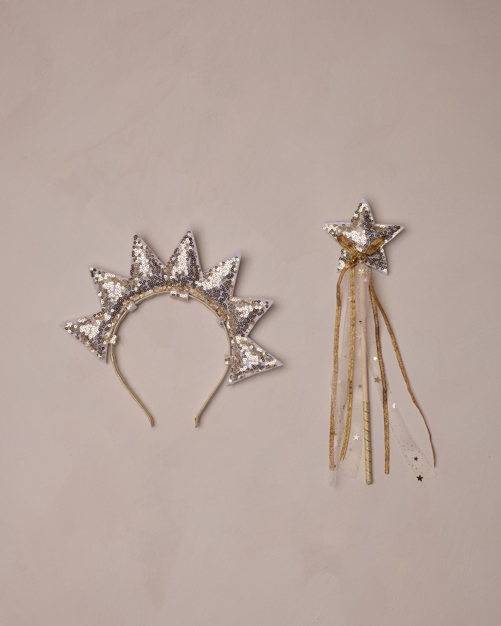 sun crown + wand