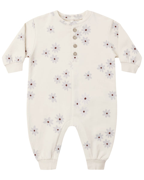 relaxed fleece jumpsuit