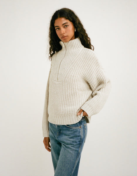 layover quarter zip