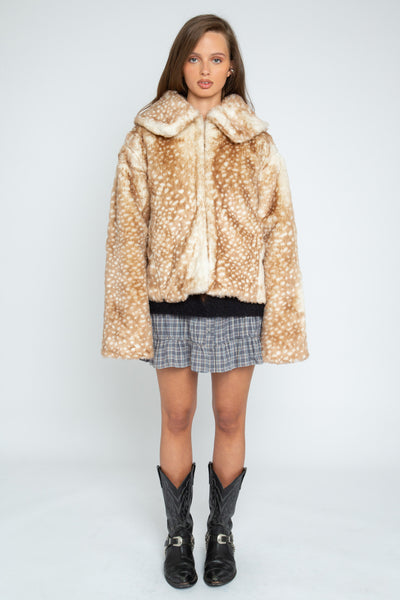 fawn jacket