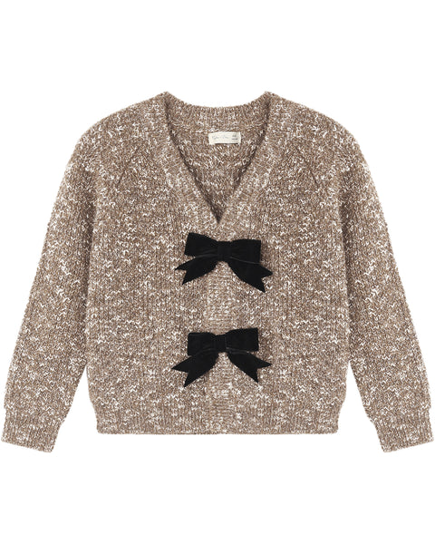 bow cardigan