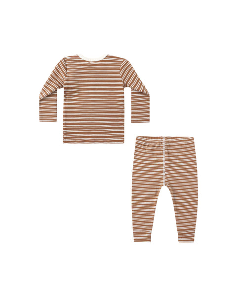 ribbed tee + legging set