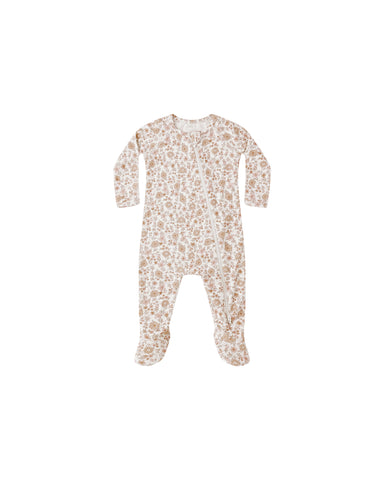 bamboo zip footie