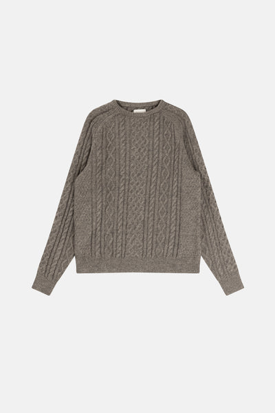 mohair fisherman sweater