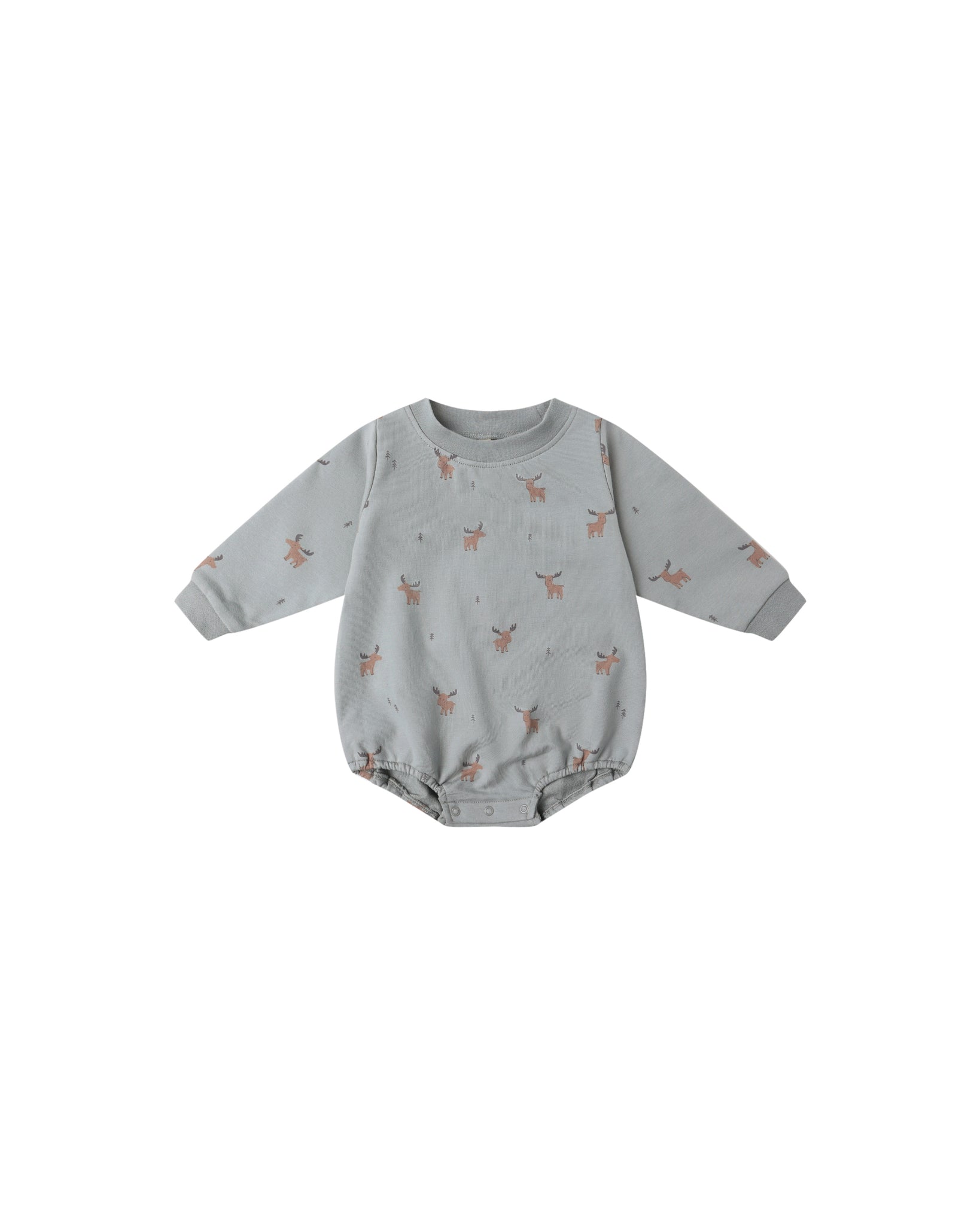 crewneck bubble romper