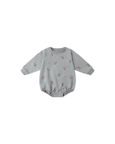 crewneck bubble romper