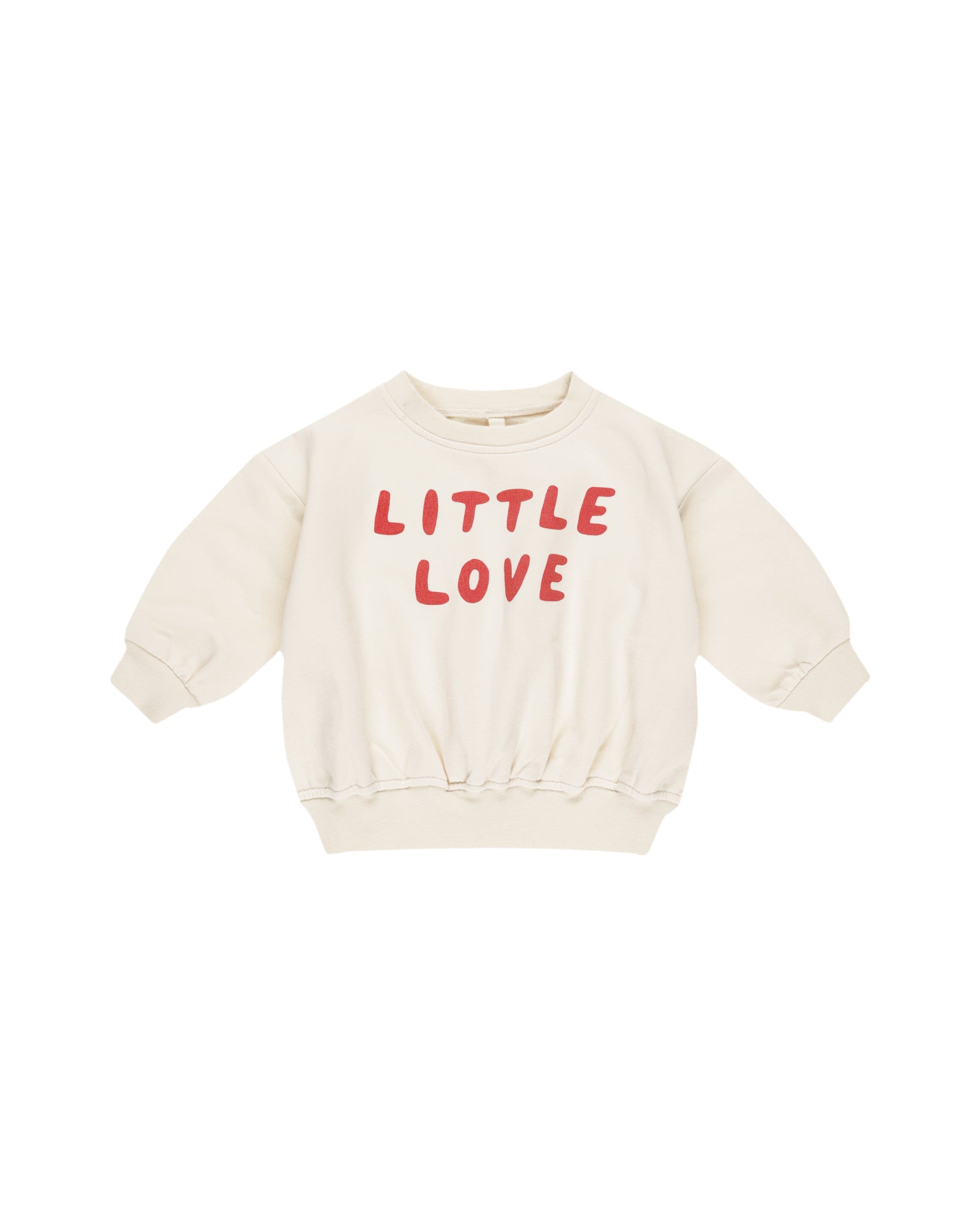 little love fleece sweatshirt