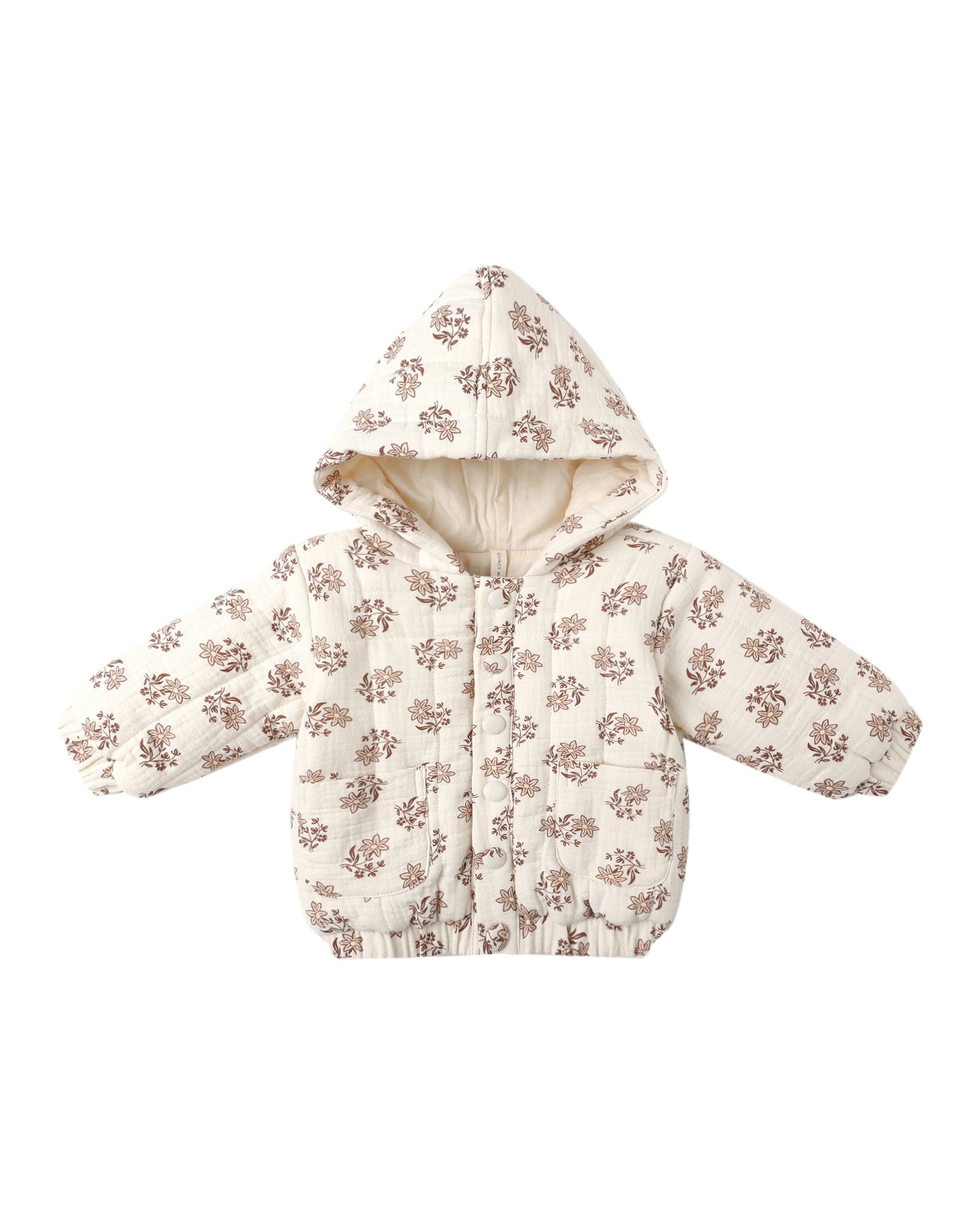 hooded woven jacket