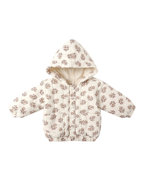 hooded woven jacket