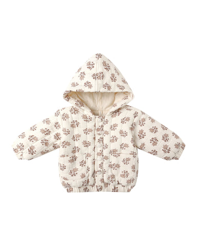 hooded woven jacket