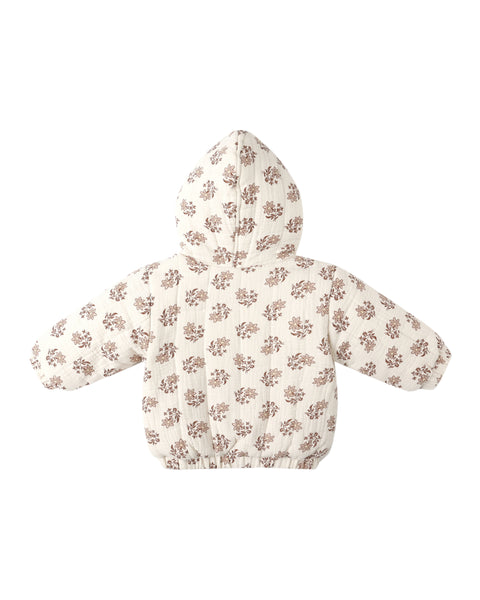 hooded woven jacket