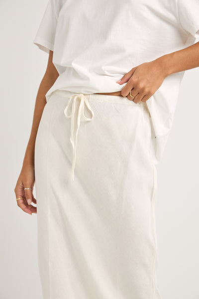 bias maxi skirt