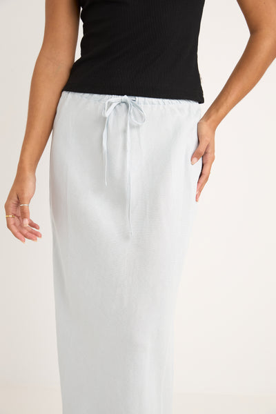 bias maxi skirt