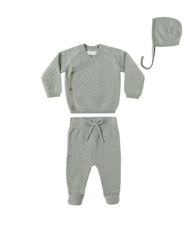 wrap top + pant set