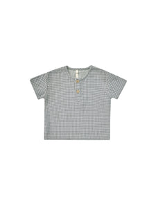 gingham henry top