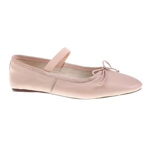 audrey leather flat