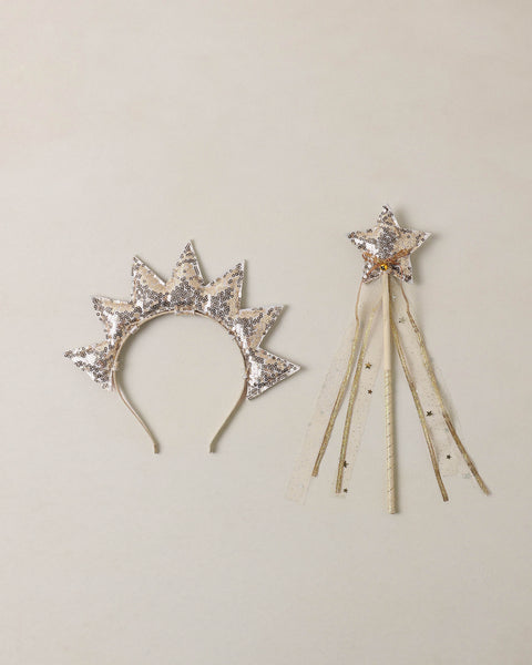 sun crown + wand
