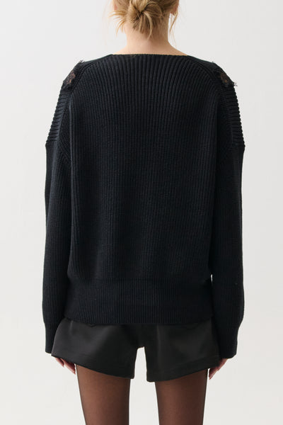 chiara lace sweater