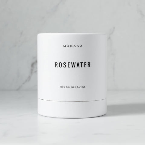 Rosewater Classic Candle 10 oz