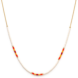 El Sol- Japanese Seed Bead Necklace