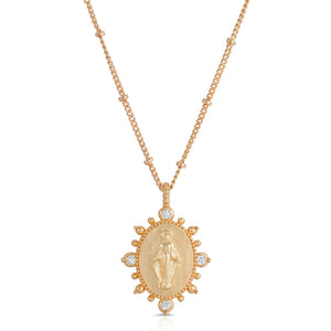 lady lourdes pendant