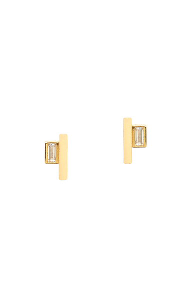 baguette with bar stud