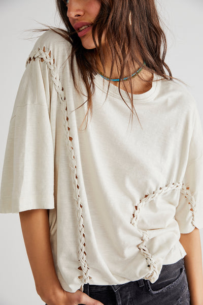 moonlit braided tee