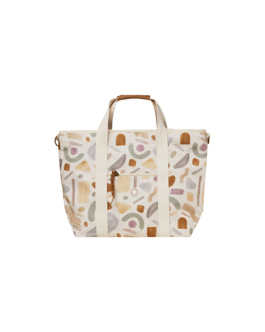 abstract cooler tote