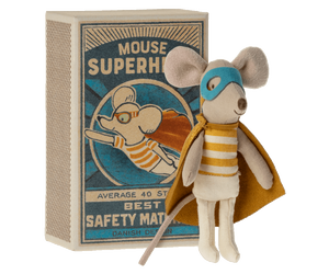 super hero mouse - little brother in matchbox