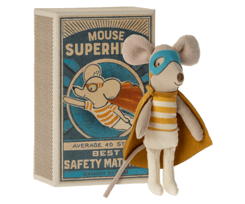 super hero mouse - little brother in matchbox
